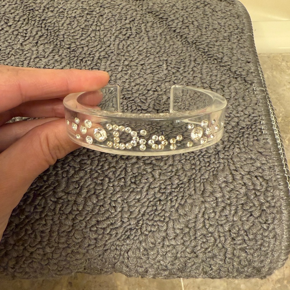 Dior Clear Crystal Bracelet